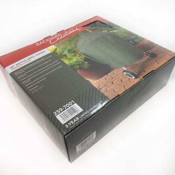 New 29” Kettle Grill Cover by Backyard Creations - Picture 2 of 6